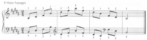 image of musical scales
