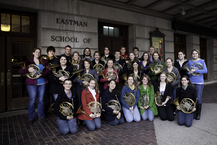 Eastman School of Music Horn Studio 2010-2011 photo