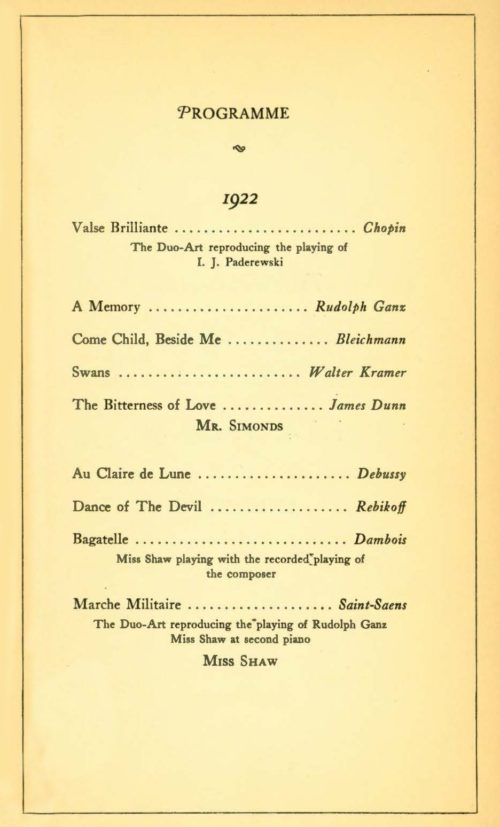 1922 December 2 Costume Recital Eleanor Shaw and Raymond Simonds_Page_3