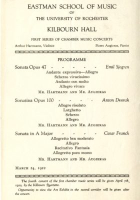 1922 March 24 Hartmann and Augieras