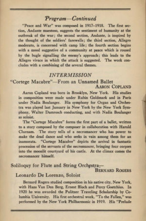 1925 May 1 Rochester Philharmonic Orchestra First Program of Orchestral Works by American Composers_Page_3