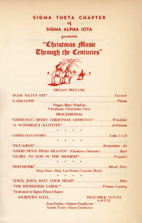 1950 December 10 Christmas Music Through the Centuries
