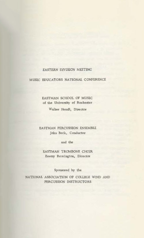 1969 February 2 MENC Eastern Division Meeting page 1