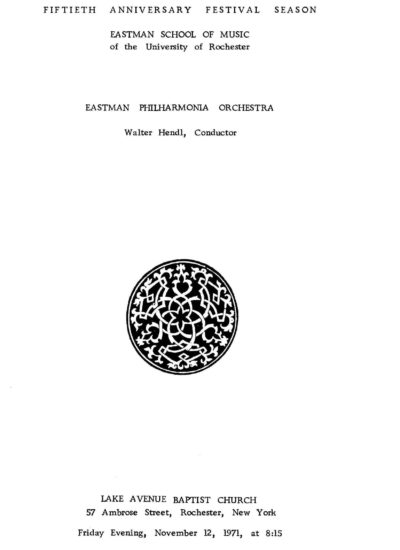 1971 November 12 Eastman Philharmonia Orchestra_Page_1