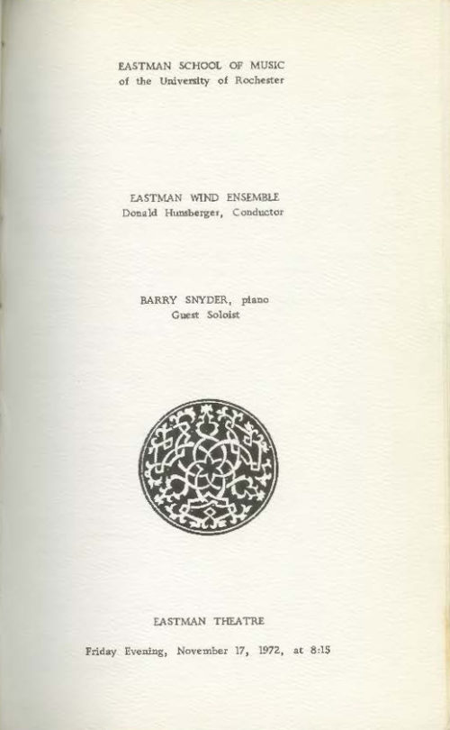 1972 November 17 Barry Snyder and Howard Hanson 50th Anniv Comp_Page_1