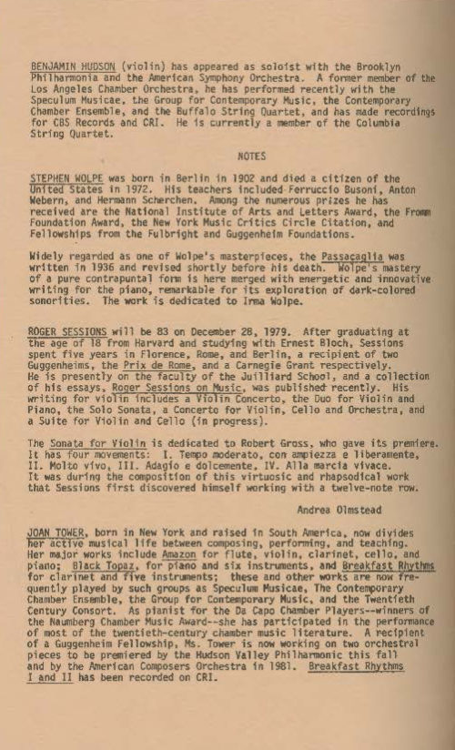 1979 November 20 New York New Music Ensemble page 4