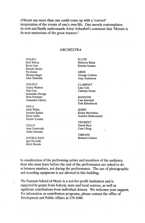 1989 November 3 EOT performs The Marriage of Figaro page 7