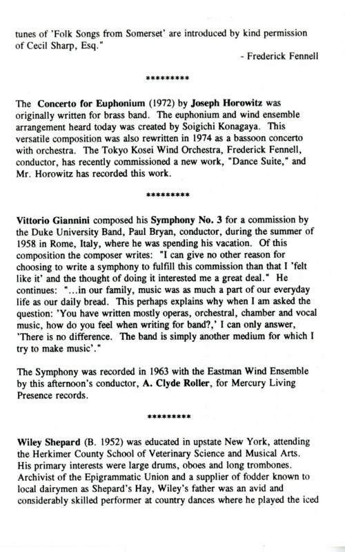 1992 February 9 EWE gala 40th anniversary page 5
