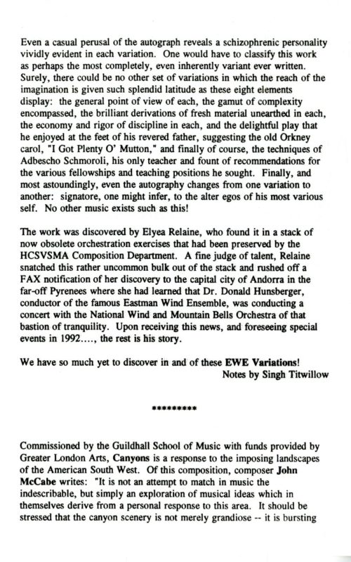 1992 February 9 EWE gala 40th anniversary page 7