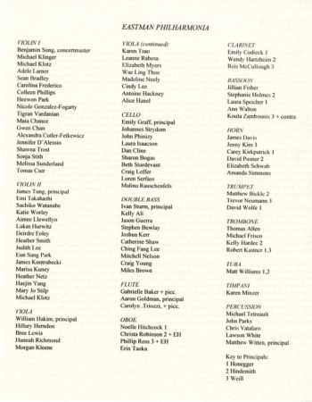 1998 November 13 Eastman Philharmonia page 4