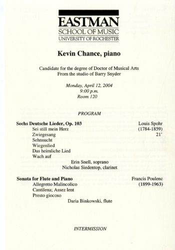 2004 April 12 Kevin Chance page 1