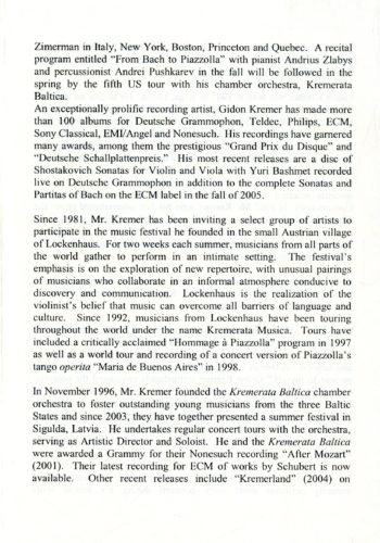 2007 April 22 Kremerata Baltica page 5