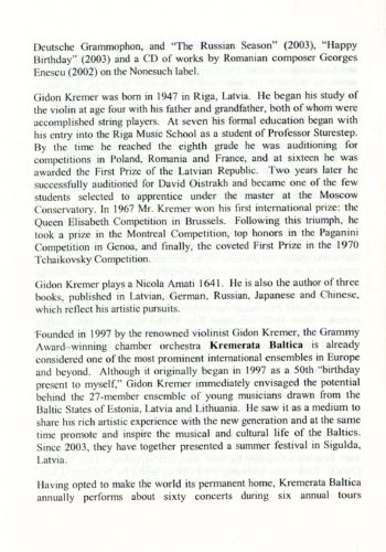 2007 April 22 Kremerata Baltica page 6