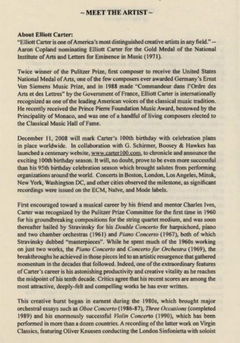 2008 May 1 Musica Nova, A Celebration of Elliott Carter's 100th Birthday_Page_4