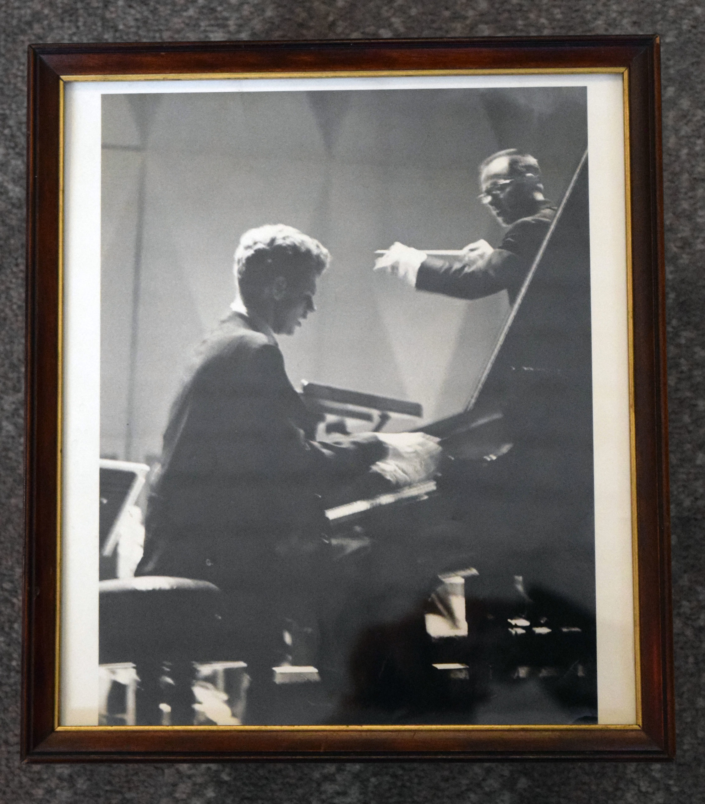 Fennell rehearses MN Symphony Orchestra with Van Cliburn
