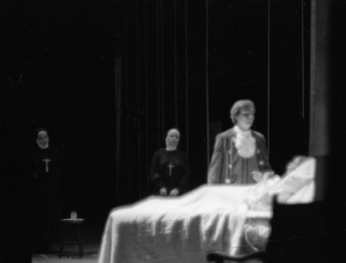Scenes from Eastman Opera Theater’s 1969 production of Dialogues of the Carmelites, the first of five EOT productions to date.