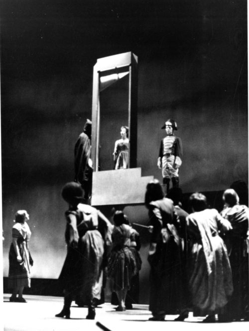 Scenes from Eastman Opera Theater’s 1969 production of Dialogues of the Carmelites, the first of five EOT productions to date.