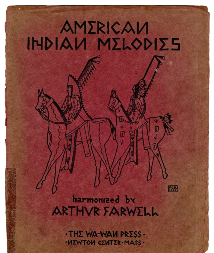 American Indian Melodies, cover of published score.