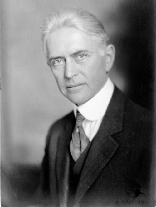 Arthur Farwell, portrait at age 45 (1921).