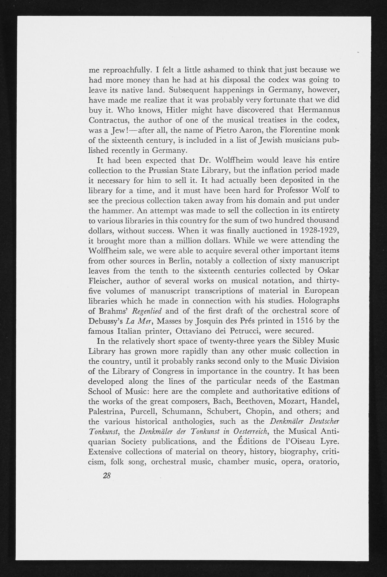 Article on The Sibley Music Library, page 3