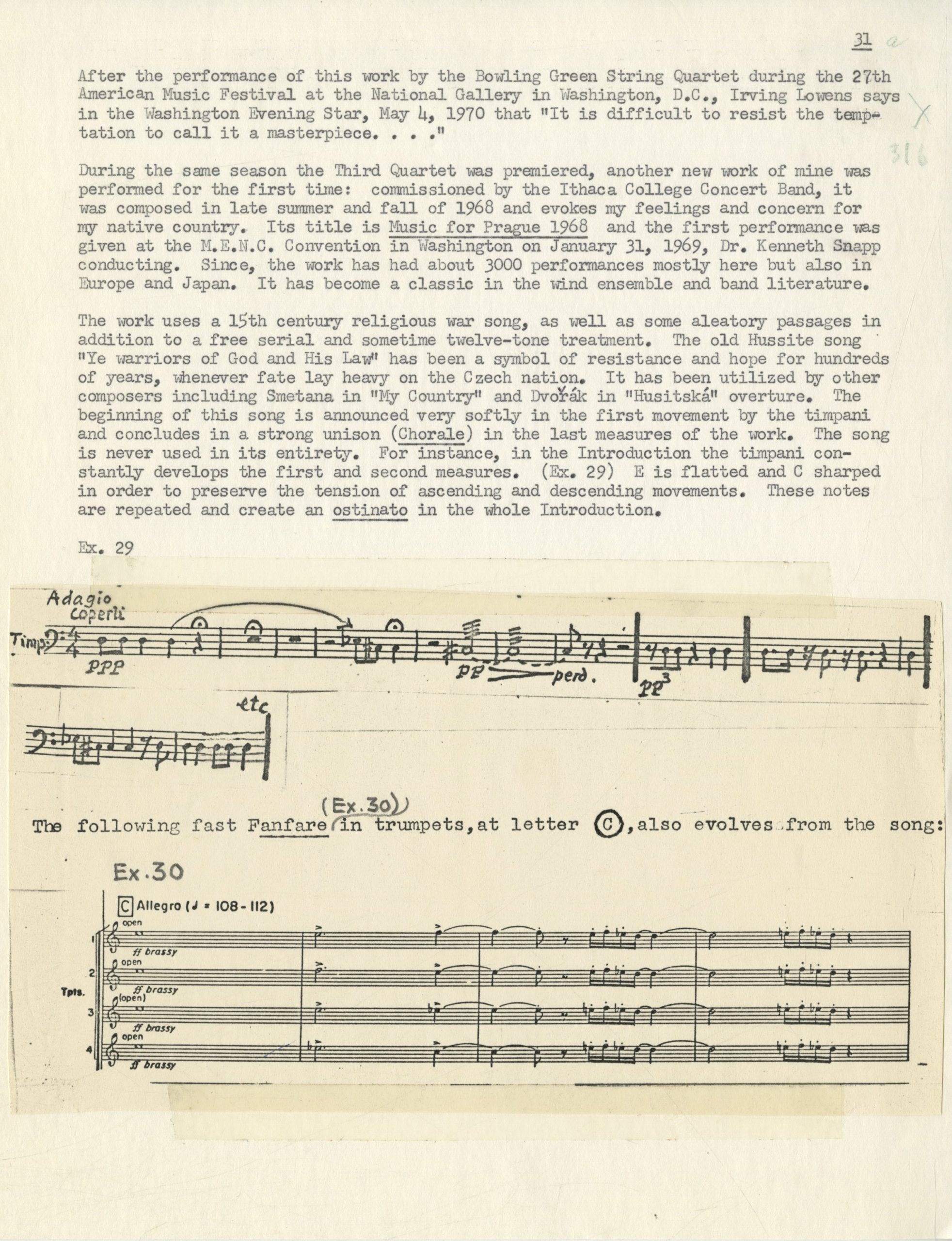 Autobiographical essay (page 31).
