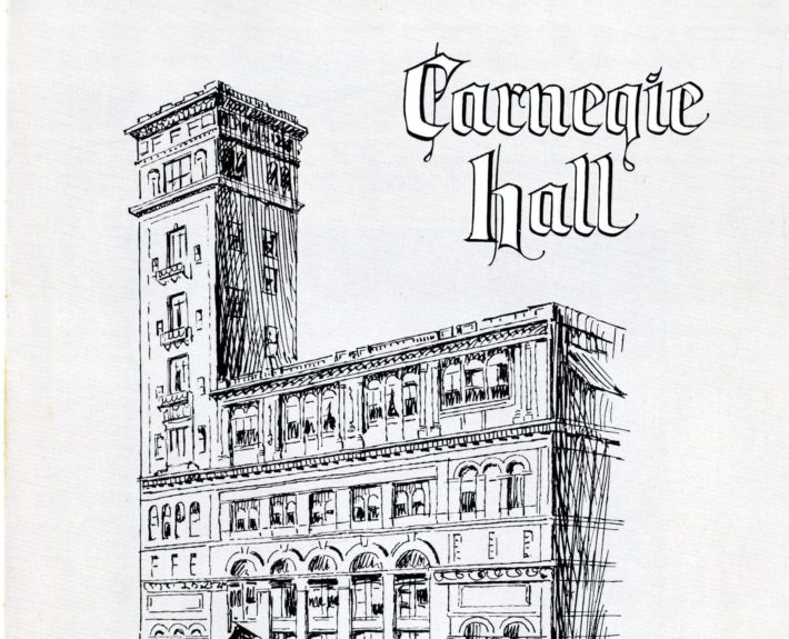 Carnegie Hall program 20 050