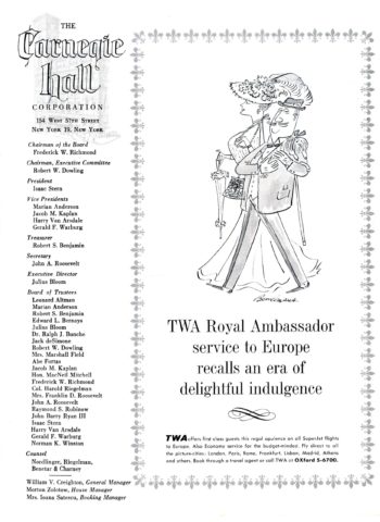 Carnegie Hall program 3 033