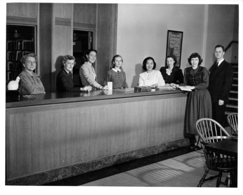 RTW with the staff of the Sibley Music Library