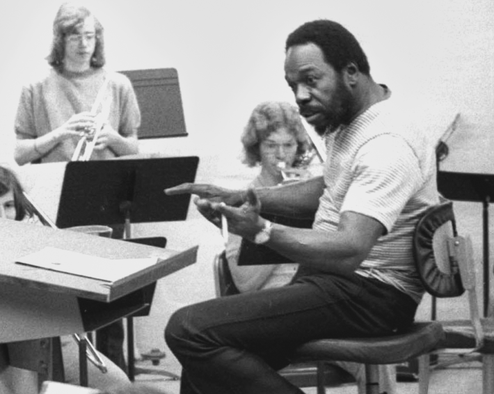Thad Jones guest appearance with the Eastman Jazz Ensemble