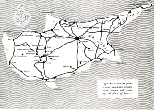 Hanson 2005 box 53-5 Map of Cyprus Map of Cyprus