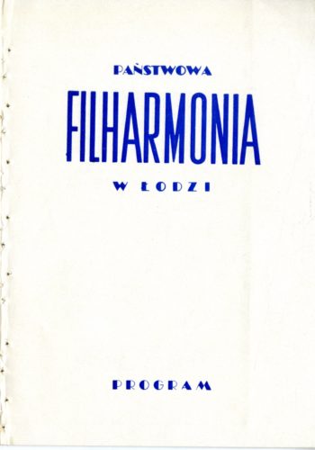 Lodz program page 1
