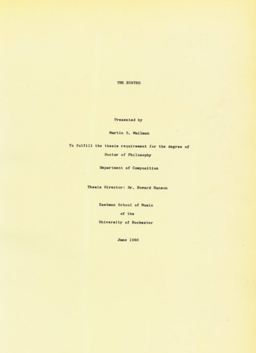 Mailman score page 1
