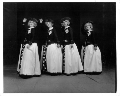 scenes from Flotow’s Martha as staged in Kilbourn Hall by the Rochester American Opera Company