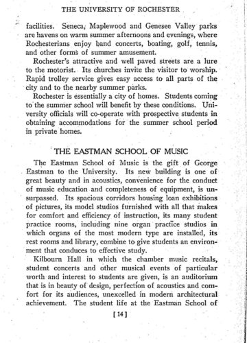 Official Bulletin 1922 summer session