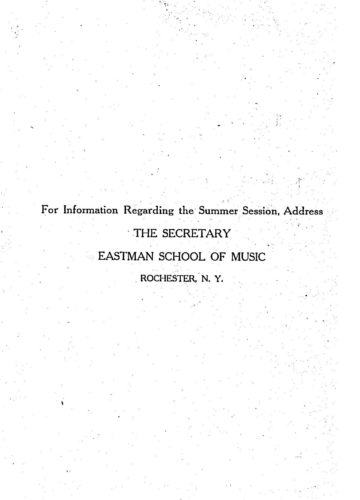 Official Bulletin 1922 summer session