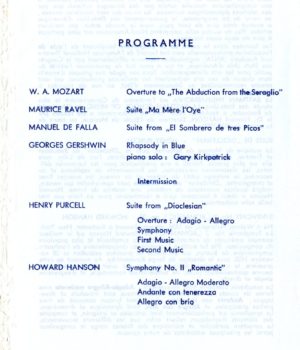 Philharmonia program 10 December 1961 page 3