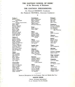 Philharmonia program 11 December 1961 page 6