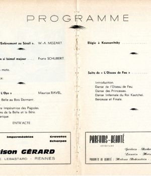 Philharmonia program 7 December 1961 page 8-9