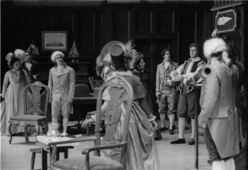 Shots from the EOT production of Die Schweigsame Frau.