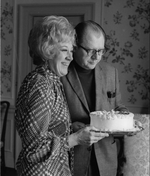 An informal birthday party for Marian McPartland