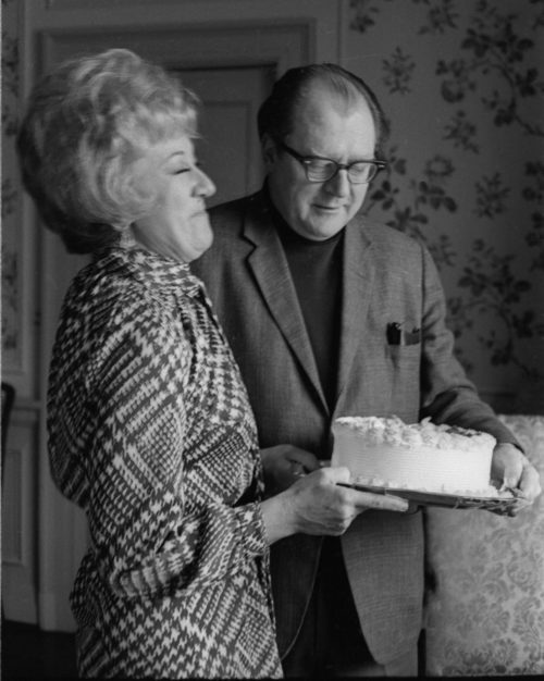 An informal birthday party for Marian McPartland