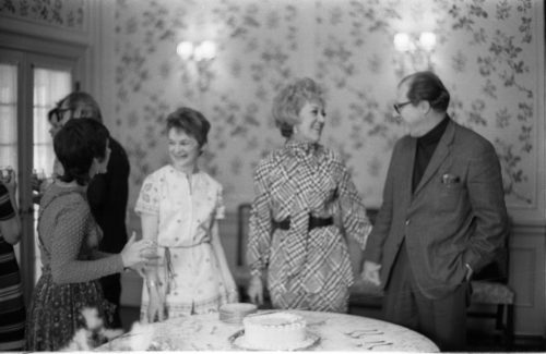 An informal birthday party for Marian McPartland