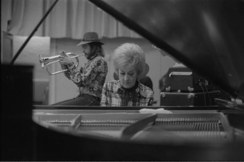 Marian McPartland jams with Eastman School faculty member Chuck Mangione