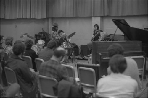 Marian McPartland jams with Eastman School faculty member Chuck Mangione
