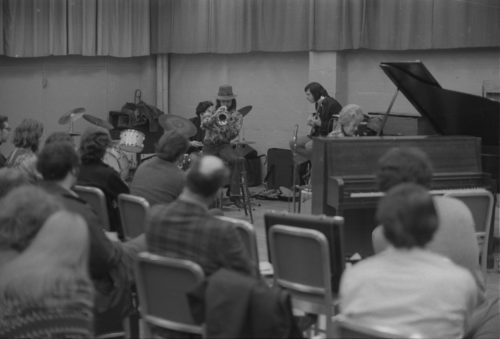 Marian McPartland jams with Eastman School faculty member Chuck Mangione