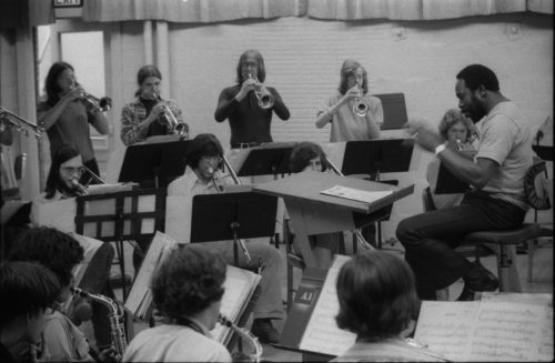 Thad Jones working with Eastman jazz students