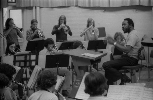 Thad Jones working with Eastman jazz students