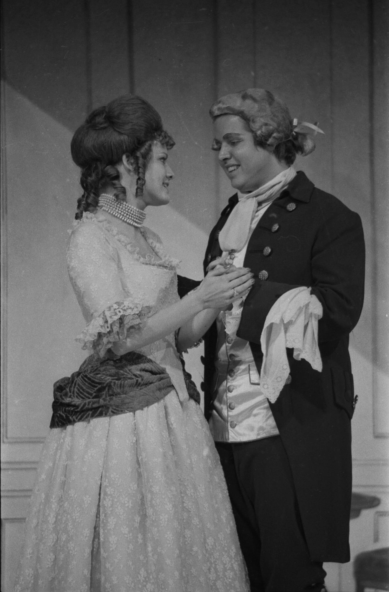 One of two love interests in The Disappointment: Miss Lucy and her betrothed, Meanwell.
