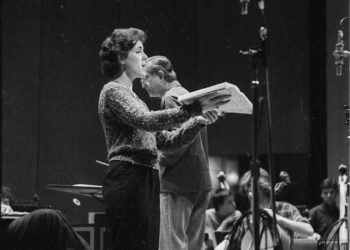 Various shots of the vocal soloists for the Eastman Chorale’s 1983 performance of Messiah.
