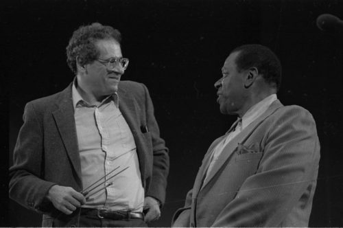 An Evening with William Warfield in rehearsal